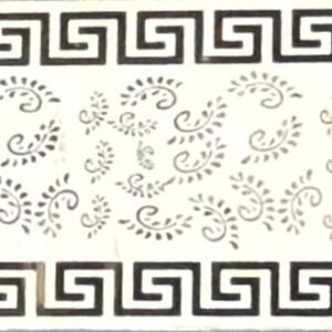 cnc botanical floral pattern svg/dxf file