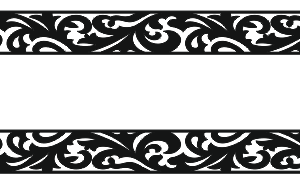 cnc curl jali svg/dxf file