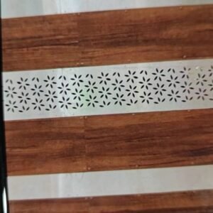 cnc flower gate panel svg/dxf file