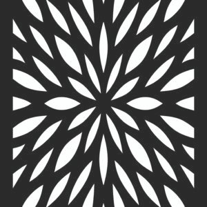 Floral Explosion svg/dxf/ai