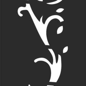 CNC floral vine jali design /dxf/ai