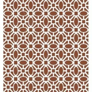 cnc oval with square jali svg/dxf file