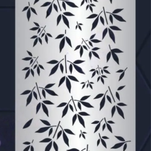 Cnc Leaf with Branch Grill Design svg/dxf file