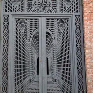 cnc Optical illusion Door Gate Design svg/dxf file