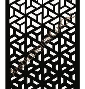 Arabesque Laser Cut Penal dxf/svg file