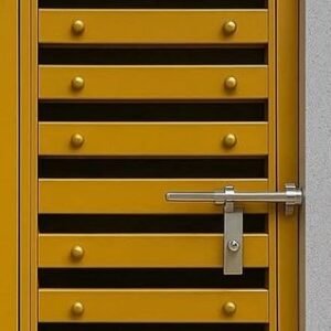 Cross Checks With Box Door Gate svg/dxf file