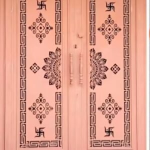 cnc Curl Round with Border and Sathiya Design svg/dxf file