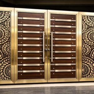 cnc Leaf Circle Cut Jali Design svg/dxf file