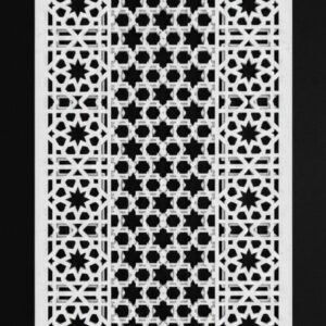 Cnc Star & Square Shape Grill Jali Design svg/dxf file