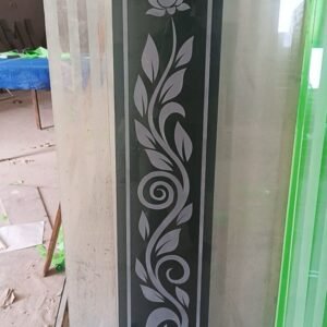 Cnc Rose Flower Leaf curl Grill Design svg/dxf file