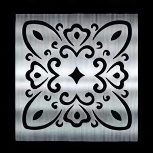 cnc Stencil Petals Design svg/dxf file