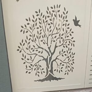 cnc Tree Branch with Leaf & Birds svg/dxf file