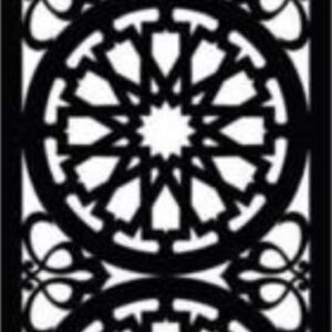 cnc Islamic geometric pattern jali svg/dxf file