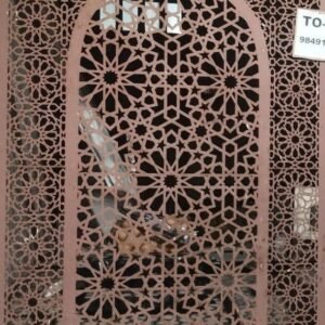 cnc Star Hexagon Gate Grill Jali svg/dxf file