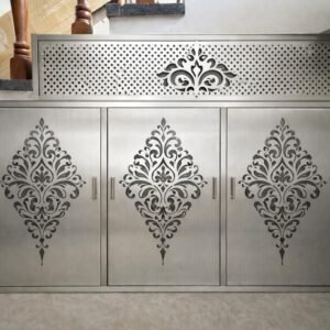 cnc Curl Shape Freehand Design svg/dxf file