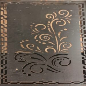 cnc architectural panels with curl jali svg/dxf file