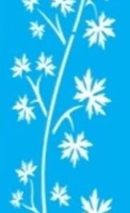 cnc botanical of branches and leaves jali svg/dxf file