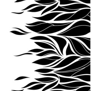 cnc flowing leaf motifs svg/dxf file