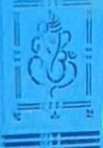 cnc ganpati with leaf jali svg/dxf file