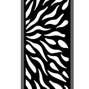 Cnc Sun Rays Door Design svg/dxf file