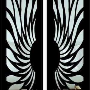 Cnc Sun Rays Main Door Design svg/dxf file
