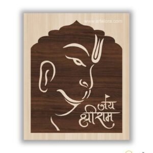 Face Of Hanuman dxf/svg file