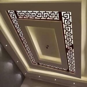 Cnc S Shaped Grill Celling Design svg/dxf file