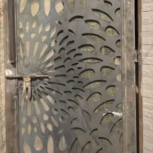 cnc Flower Petals in Round Door Jali svg/dxf file