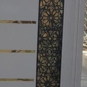 cnc Hexagon Star Door Jali Design svg/dxf file