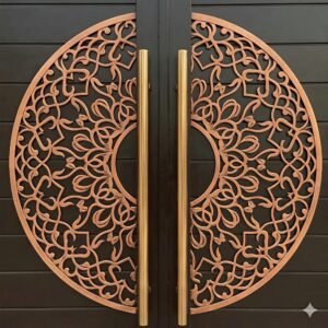 Cnc Curl Shape Chakra Jali Design svg/dxf file