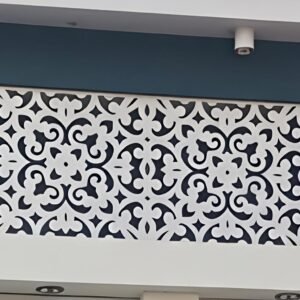 Cnc Decorative Curl Flower Design svg/dxf file