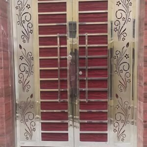 Cnc Stencil Curl Flower Grill Design svg/dxf file