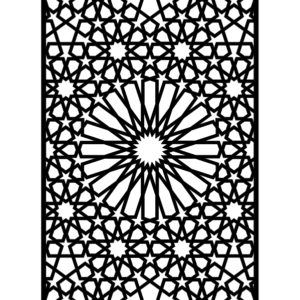 Cnc Star Hexagon Pattern Jali Design svg/dxf file