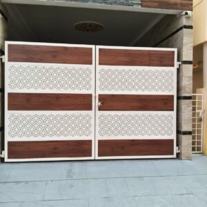 cnc Circle with Dot Grill Gate Design svg/dxf file