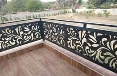 cnc curl leaf railing jali svg/dxf file