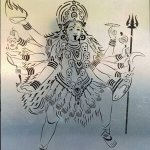 cnc durga maata jali svg/dxf file