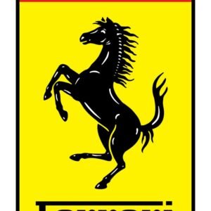 Cnc Ferrari logo svg/dxf file