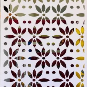 cnc floral lattice pattern jali svg/dxf file