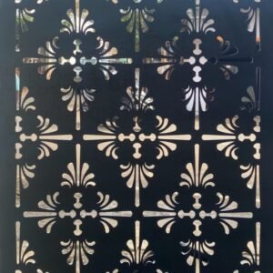 cnc floral ornament pattern jali svg/dxf file