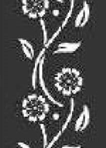 cnc flower with branch jali svg/dxf file