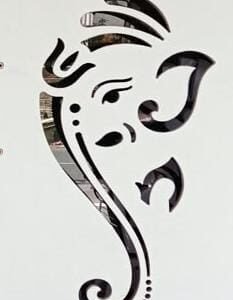 cnc ganpati jali svg/dxf file