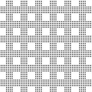 cnc square jali svg/dxf file