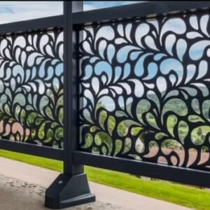 cnc intricate curl design svg/dxf file