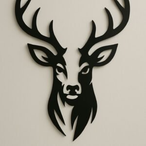 cnc majestic deer svg/dxf file