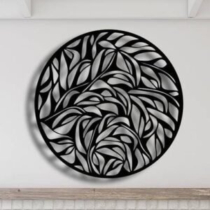 cnc round geometric sculpture jali svg/dxf file