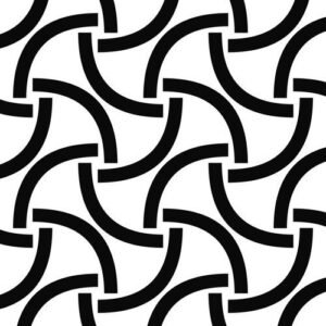 cnc seamless half circle jali svg/dxf file