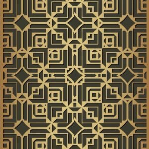 cnc seamless triangle square jali svg/dxf file