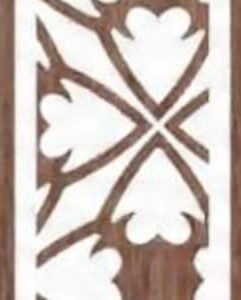 cnc symmetrical flower jali svg/dxf file