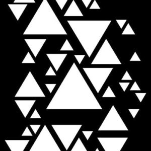 cnc triangle jali svg/dxf file