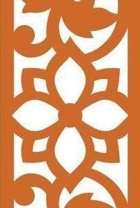 cnc vine motif jali svg/dxf file